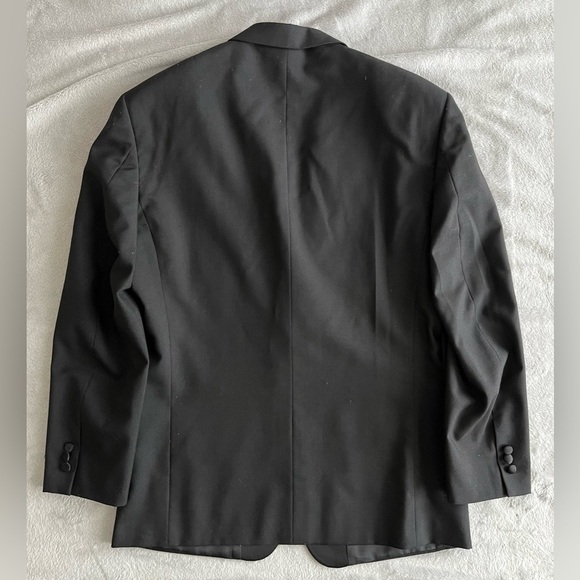 Neil Allyn Formal Collection Black Tuxedo blazer Jacket Size 40R - Picture 2 of 9